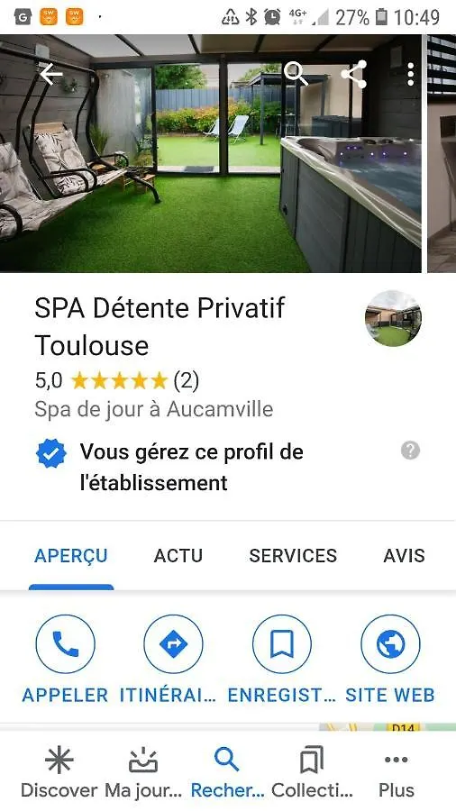 فيلا Spa Privatif Toulouse Jacuzzi Aucamville بيت للعطل